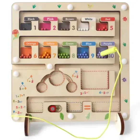 Wooden Magnetic Beads