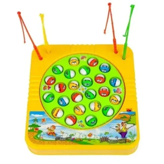 Rotating Fishing Toy - صيد 24 سمكة