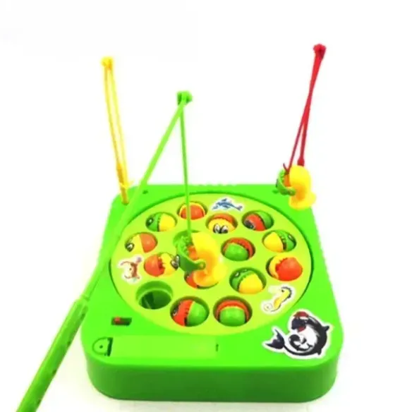 Rotating Fishing Toy - صيد 15 سمكة