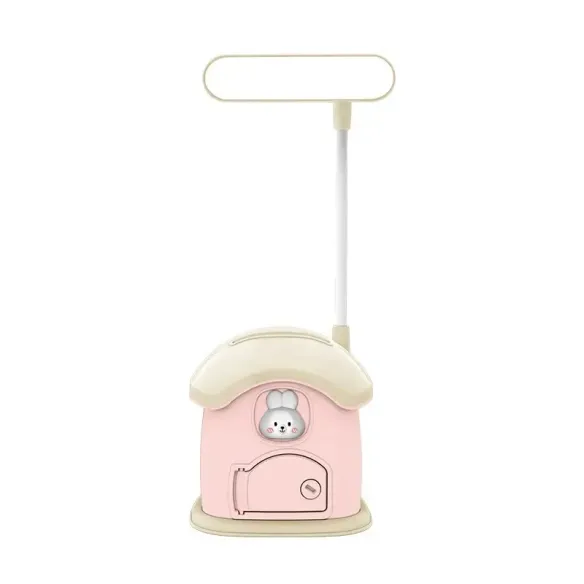 Lampe 3 en 1 مصباح مكتب للأطفال - أختار اللون الوردي