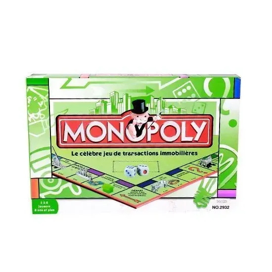 MONOPOLY - حجم صغير عربي فرنسي