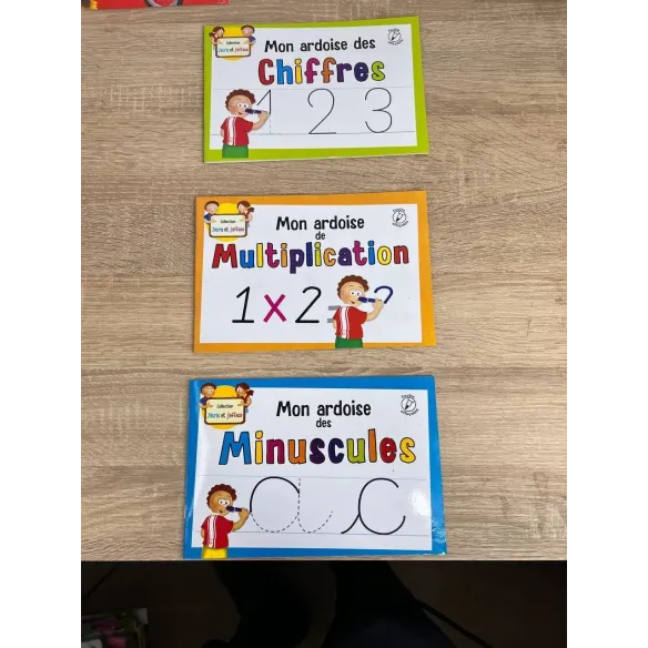 كتب تعلم الكتابة (قابلة للمسح)