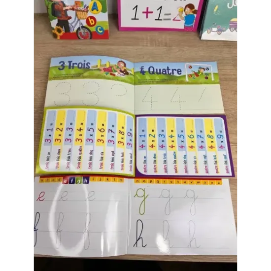 كتب تعلم الكتابة (قابلة للمسح) - نسخة-الارقام-les-chiffres