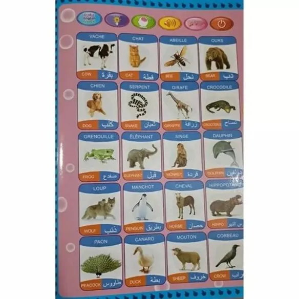 الكتاب الالكتروني للمفردات 3لغات