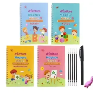 Magic Book الكتب السحرية - مجموعة كاملة (12 كتاب 3 لغات) + 10 حبر هدية 2