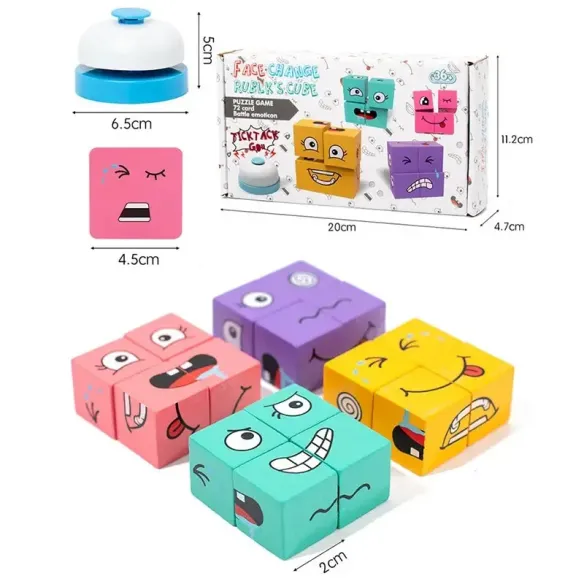 برج التوازن+لعبة الوجوه