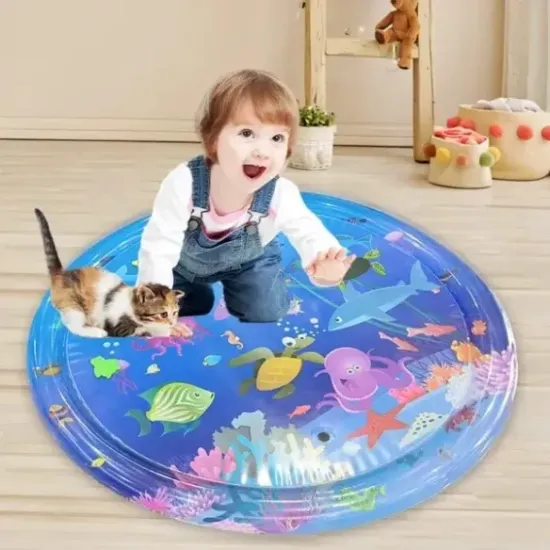 Tapis bébé - البساط المائي - بساط دائري متوسط 65 سنتيمتر