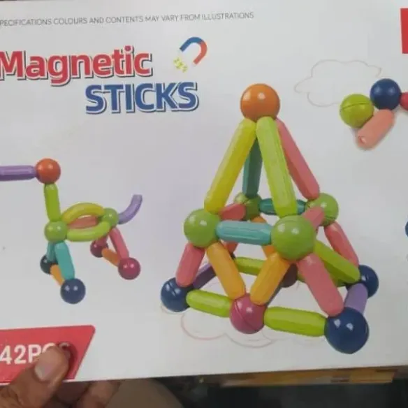 Magnetic Sticks - علبة 42 قطعة