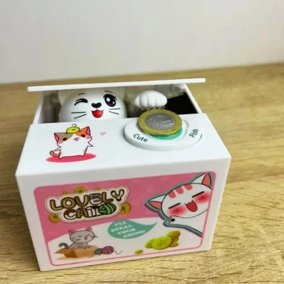 Saving money box - Cat