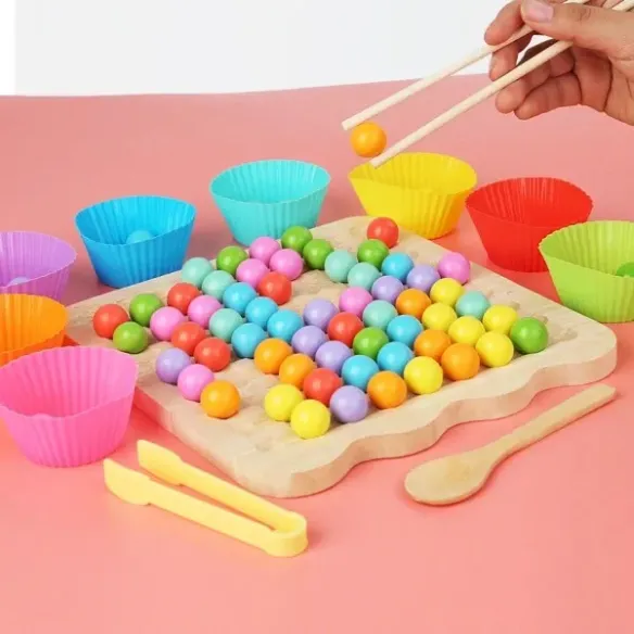 Beaded Memory Game Tow in One