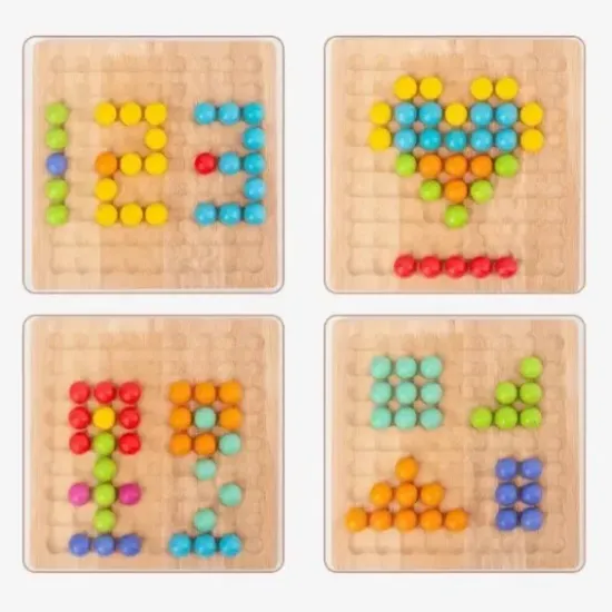 Beaded Memory Game Tow in One