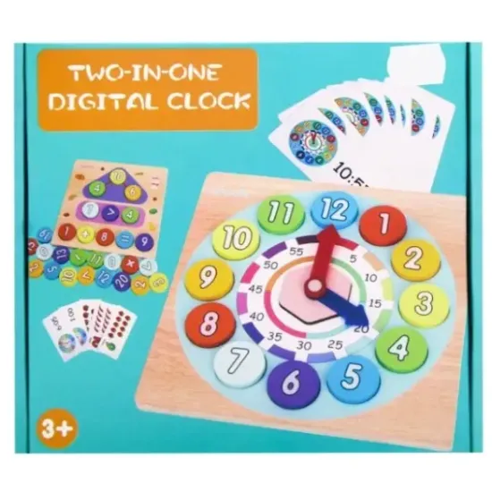 Tow in One Digital Clock