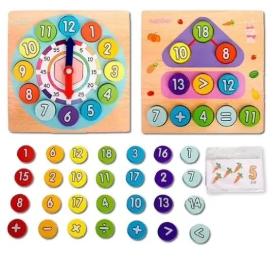 Tow in One Digital Clock