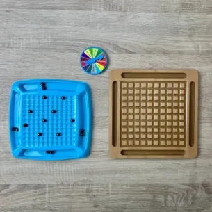 لعبة الشطرنج المغناطيسية - النوع-2-بقاعدة-خشبية-و-بلاستيكية